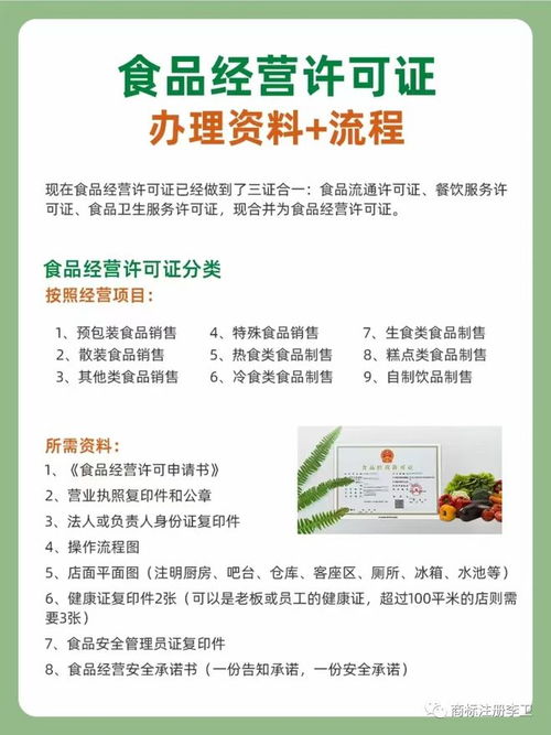 食品經(jīng)營許可證 內容、要求與辦理指南